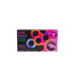 Framar Pink Paws Nitrile Gloves - 100 ct.